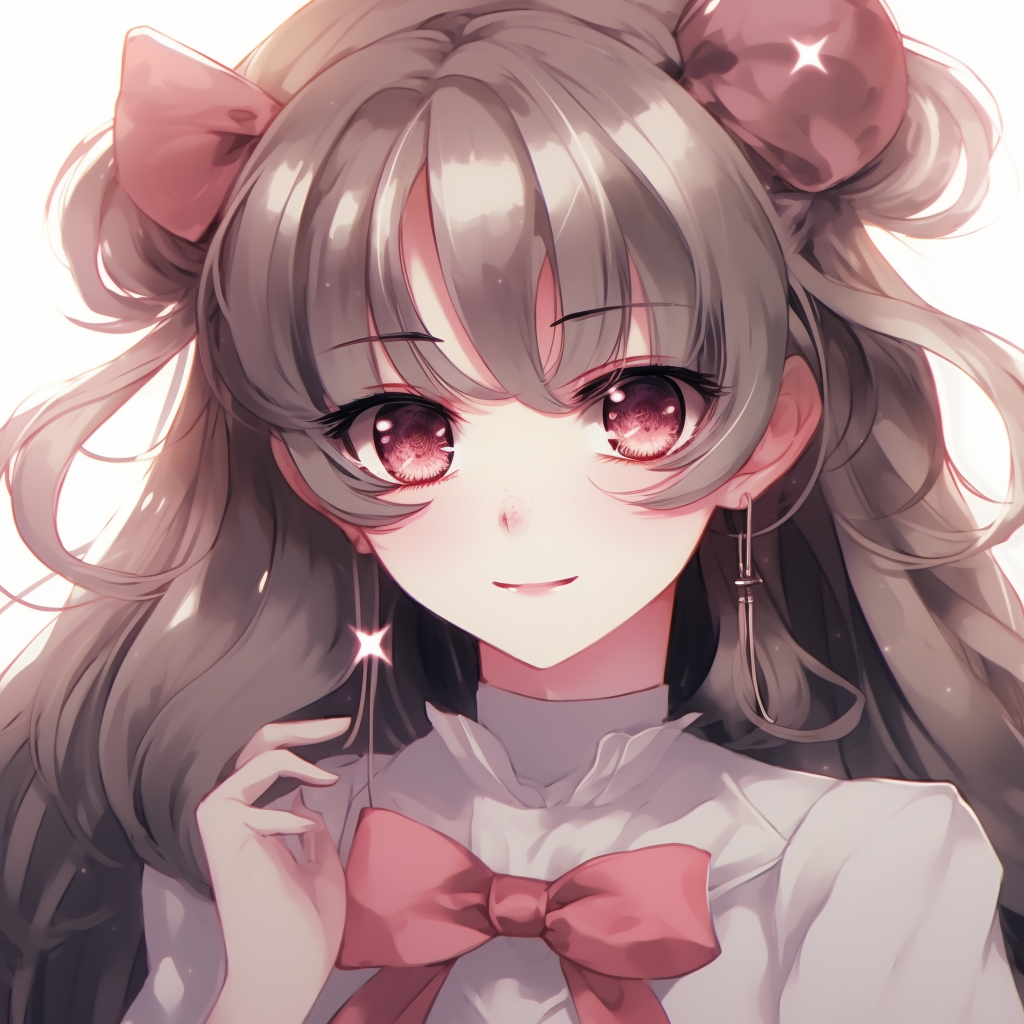 Sailor Moon with magic circles, intricately designed with radiant colors. egirl pfp from classic anime pfp for discord.