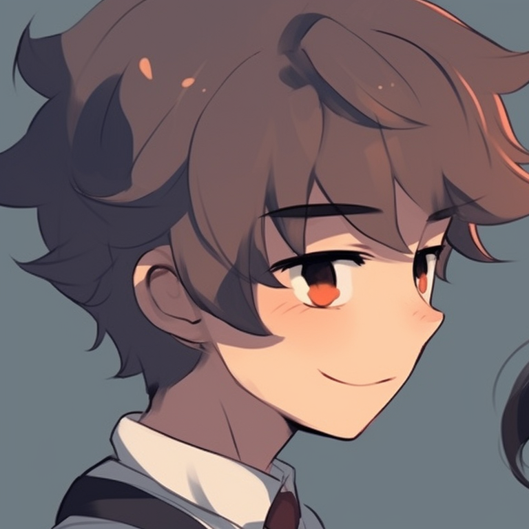 Two characters under a shower of cherry blossoms, pastel colors, and emotion-filled expressions. boy-girl matching pfp pfp for discord.