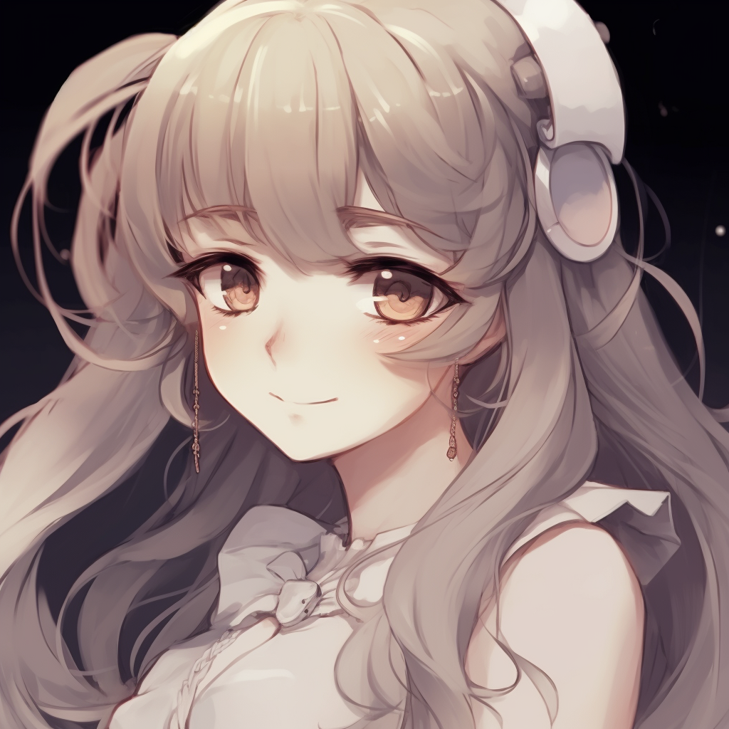 Sailor Moon glancing sideways, displaying soft, blushing cheeks and red lips. popular girl anime pfp