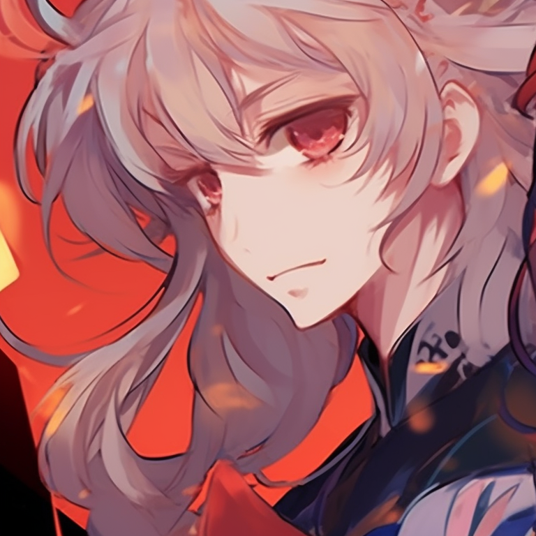 Two characters, vibrant colors and fine lines, engaging in an adventurous quest. genshin matching pfp featuring popular characters pfp for discord.