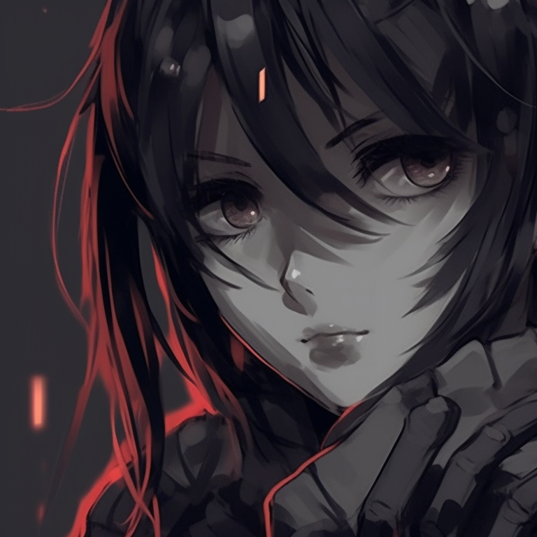 Two characters in combat attire, strong lines and a high-contrast color palette. amazing matching anime pfp pfp for discord.