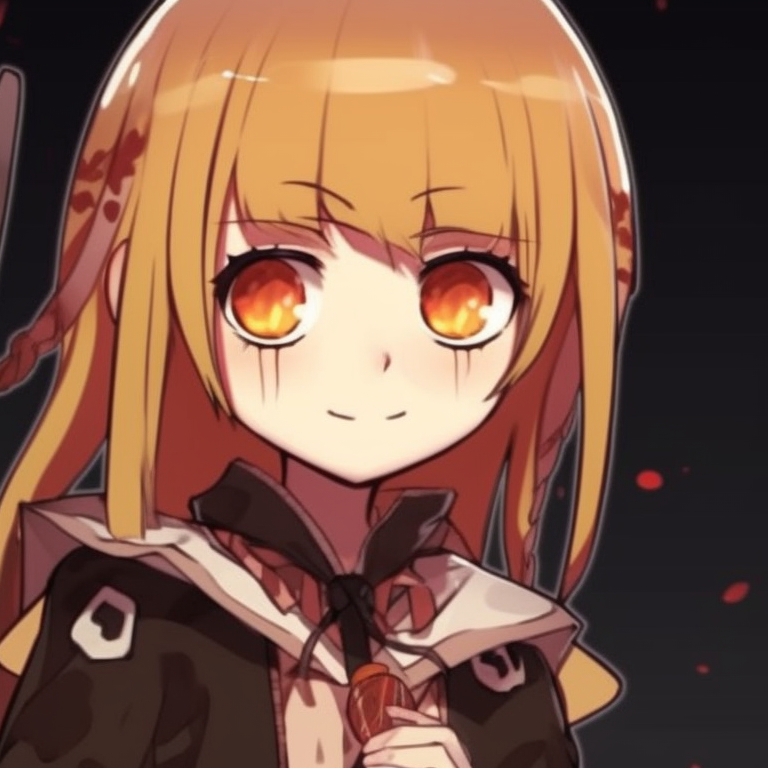 Denji and Power, in Halloween exploration gear, mechanical details and earthy tones. denji and power halloween pfp ideas pfp for discord.