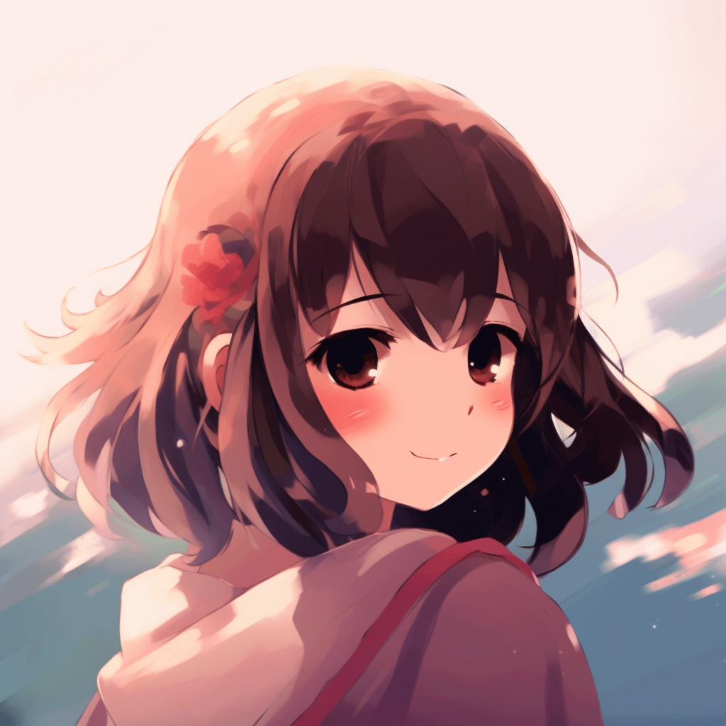 Studio Ghibli inspired PFP, showcasing a scene from Spirited Away with soft tones and watercolor aesthetics. aesthetic anime pfp gif collection