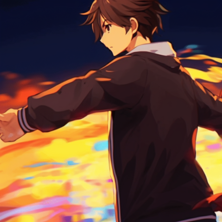 Two characters engaged in a playful activity, smooth animation and bright smiles. inspirational matching gif pfp pfp for discord.