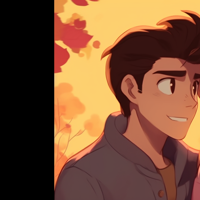 Two characters under a moon, cool tones, exchanging promise tokens. matching pfp for romantic cartoon couples pfp for discord.