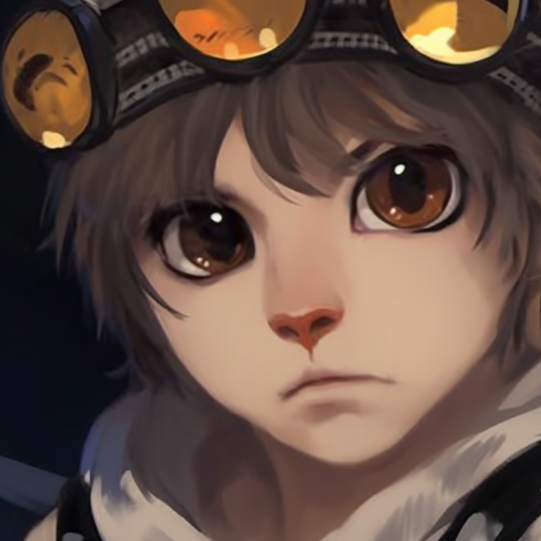 Two characters, sporty clothes and bright sunny outdoor setting, chasing after a feline toy. adorable matching cat pfp pfp for discord.