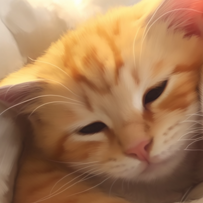 Two cat characters with glowing eyes in the dark, vibrant colors, and intense detail. cute cat matching pfp trends pfp for discord.