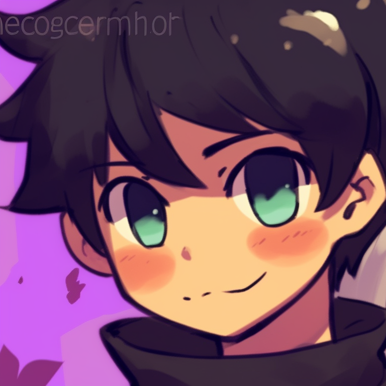 Omori and Aubrey in adventurous poses with Halloween props, dynamic lines and vivid colors unique omori themed halloween matching pfp ideas pfp for discord.