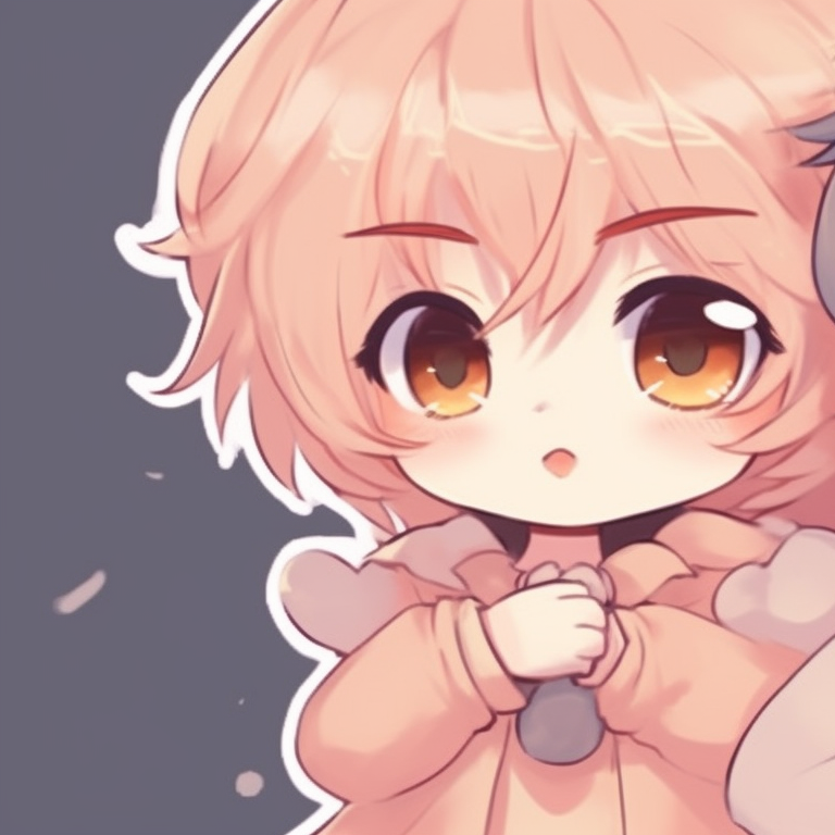 Two characters, whimsical art style with elongated limbs and playful expressions. adorable and lovely matching pfp pfp for discord.