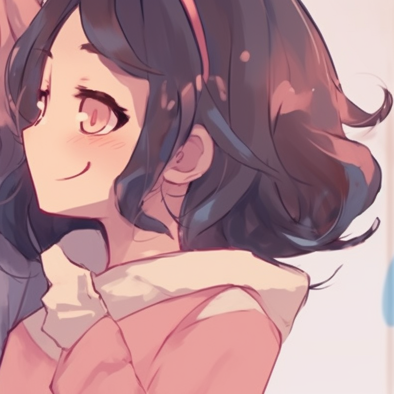 Two anime friends against a starry night backdrop, with soft hues and twinkling star effects highlighting their bonding. anime style pfps for best friend duo pfp for discord.