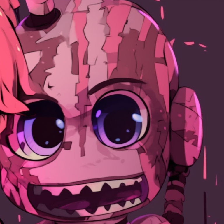 Two characters in the security office, looming shadows and monitors’ soft glow. unique combinations for fnaf matching pfp pfp for discord.