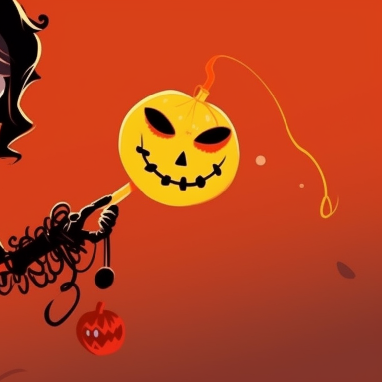 Stickman duo in pumpkin costumes, jovial expressions and vivid orange hues. stickman pfp in halloween settings pfp for discord.