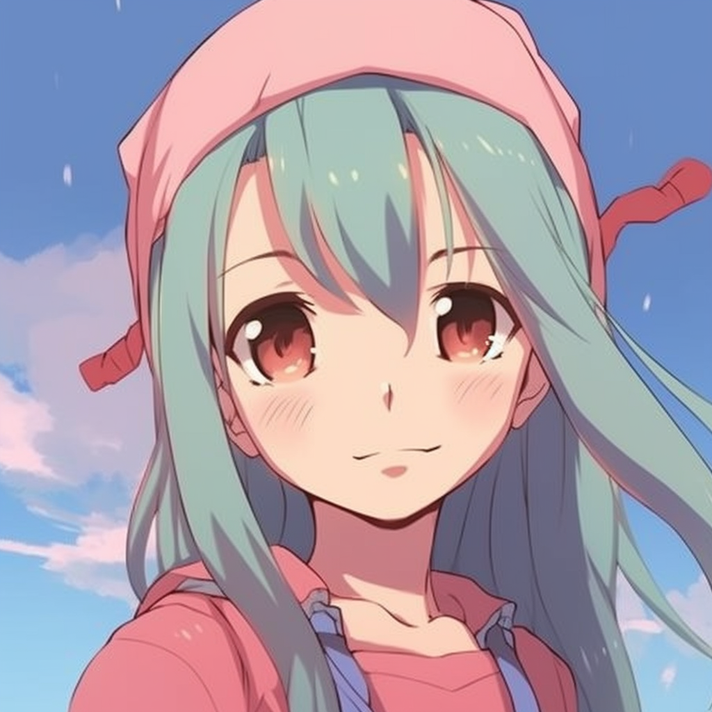 Light-hearted anime character PFP providing some comedic relief, with expressive poses and bright hues. amusing anime meme pfp pfp for discord.