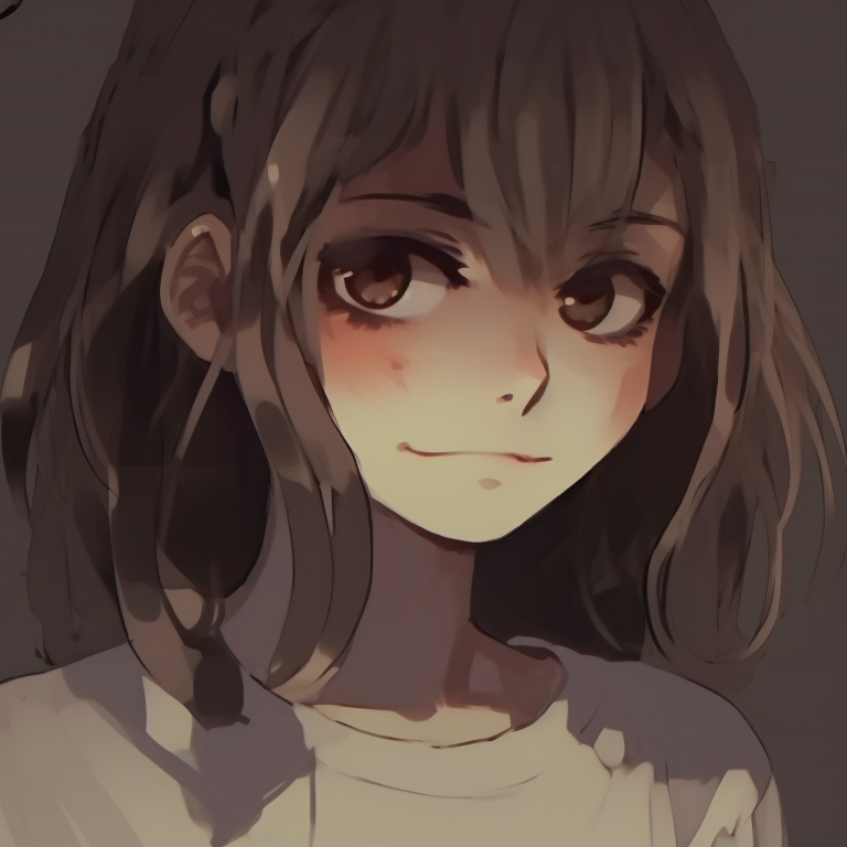 Close-up of two female characters, pastel color palette and delicate details. famous aesthetic matching pfp references pfp for discord.