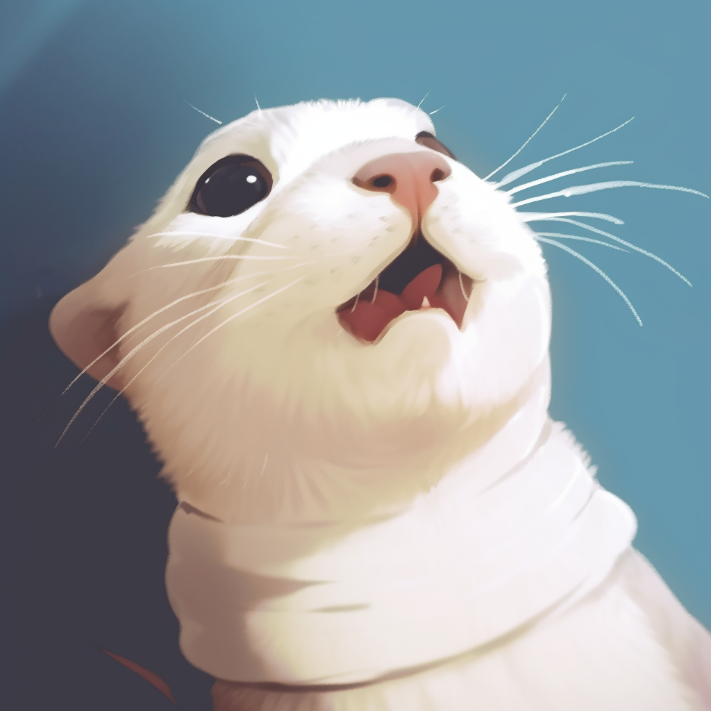 Close-up of a raccoon with a funny face, detailed fur texture and natural colors. humorous pfp pfp for discord.