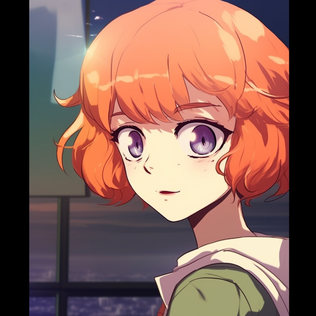 Whimsical anime character with a prop, use of pastel colors and soft shading. charming anime pfp funny pfp for discord.