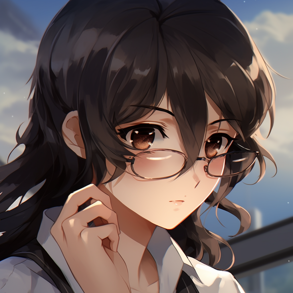 Cute boy holding a pet, showcasing detailed character interaction. cute anime profile pictures for boys pfp for discord.