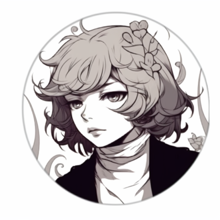 Two characters with bold shading, rich tones and elegant features. debonair matching profile pics for friends pfp for discord.