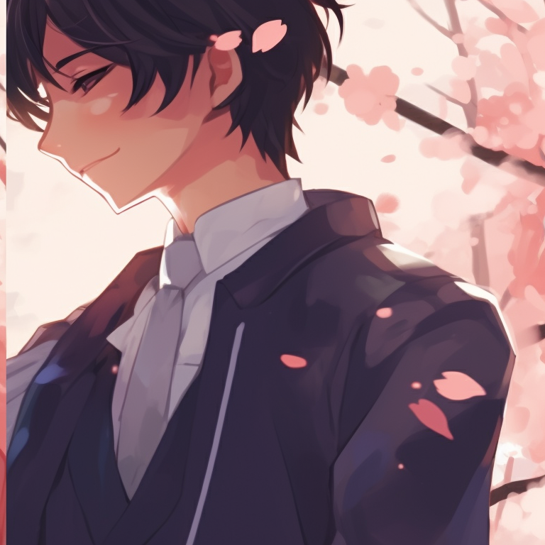 Two characters in a bustling cafe, intricate detail and lively colors, sharing a jovial moment. aesthetic matching couple pfp pfp for discord.