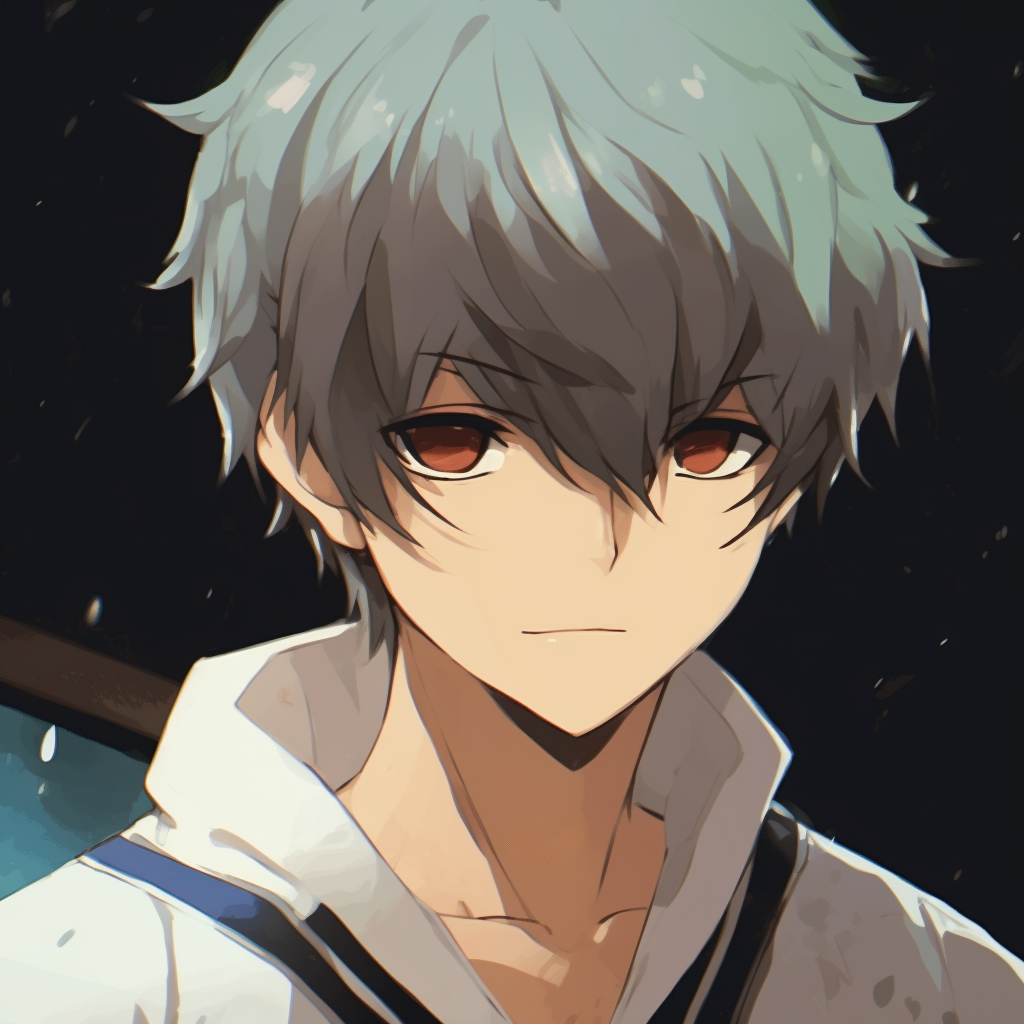 Gintoki Sakata showcasing his swordplay, dynamic motion and saturated colors. top anime gif pfp themes HD, free download