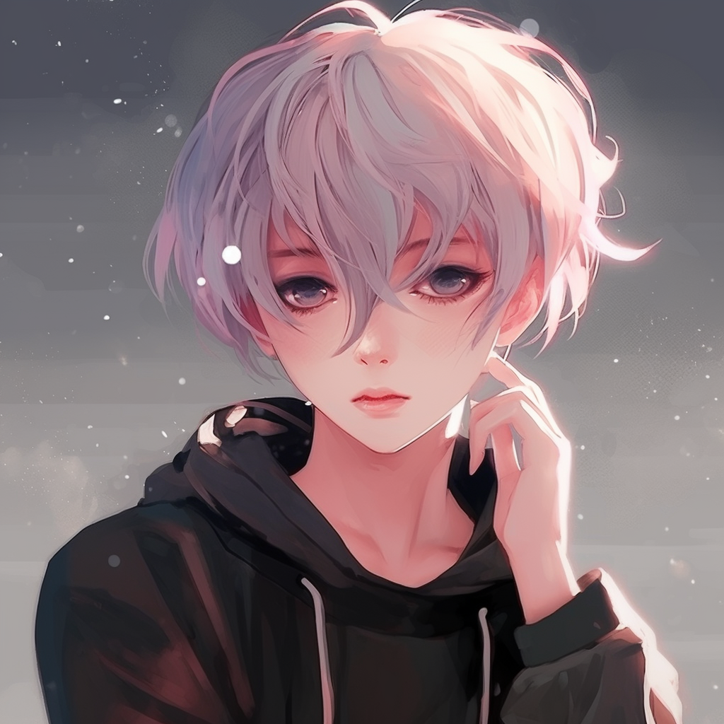 Anime girl with sunflower, warm color palette and fine linework. unique aesthetic anime pfp