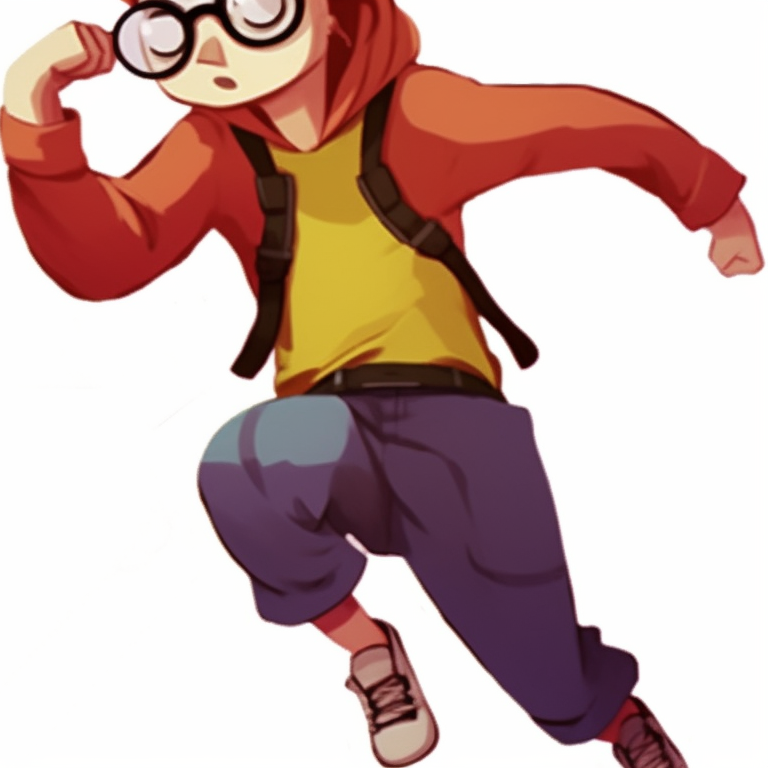 Two characters in amusing costumes, comical expressions and pastel hues. comical matching pfp for couples, bringing the fun pfp for discord.