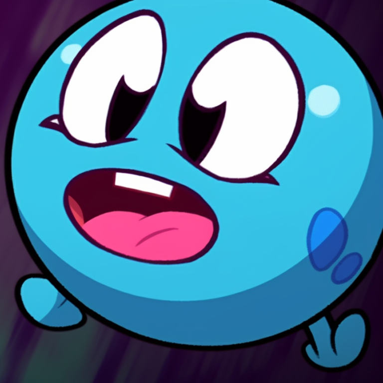 Gumball and Darwin standing back to back, bright background and playful expressions. gumball and darwin series pfp pfp for discord.