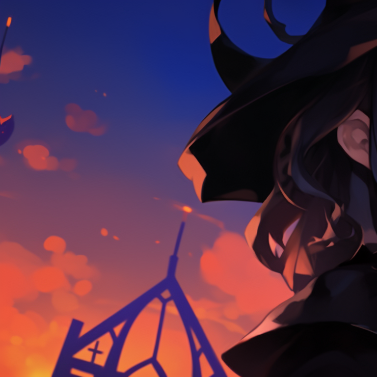 Two characters as ghostly figures, appearing within an ancient forest, surreal scenery and contrasting tones. halloween anime themed discord pfp matching ideas pfp for discord.