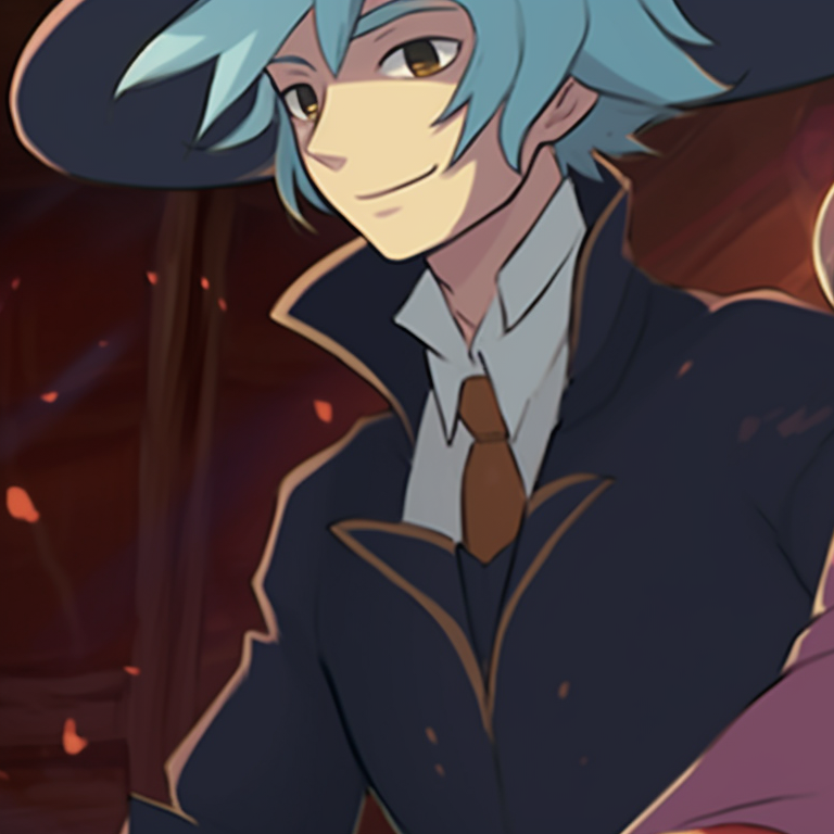 Howl and Sophie, shadows casting a spooky aura, intense expressions and vibrant color contrasts. unseen howl's moving castle halloween themed matching pfp pfp for discord.