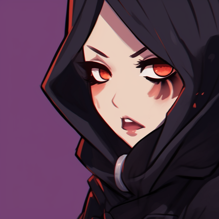 Two valorant characters with magical aura, juxtaposing dark shades with vibrant neon colors, portraying the mystical aspect of Halloween. matching valorant pfp halloween theme characters pfp for discord.