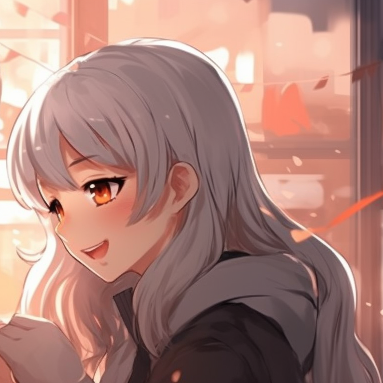 Two characters capturing fireflies, serene expressions with bright soft hues and backdrop of a dusky twilight. exquisite best friends matching pfp in artwork pfp for discord.