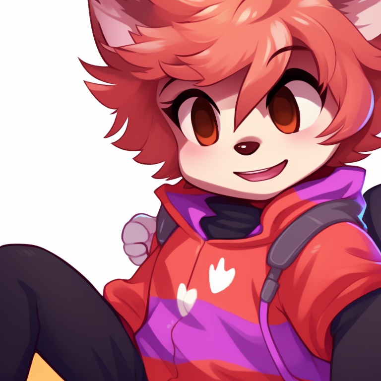 Two characters set against a twilight backdrop, expressions serene, colors deep and inviting. character based furry matching pfp pfp for discord.