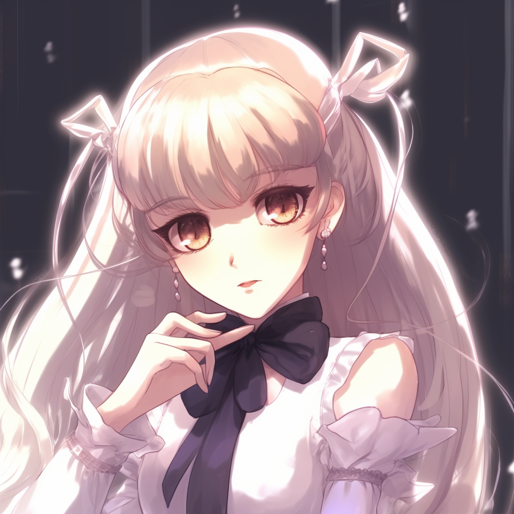 Sailor Moon with a determined expression, her tiara, and hairstyle brightly highlighted. y2k anime female characters