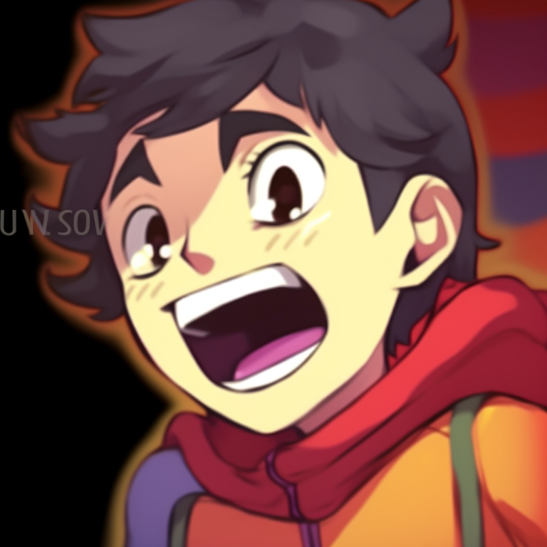 Two anime characters, lined art style with pastel colors, one character humorously picking the other's nose. funny anime inspired matching pfp pfp for discord.