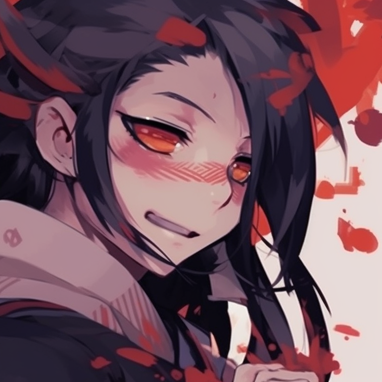 Two characters in cyberpunk fashion, neon colors and tech detailing. anime themed pfps for 2 pals pfp for discord.