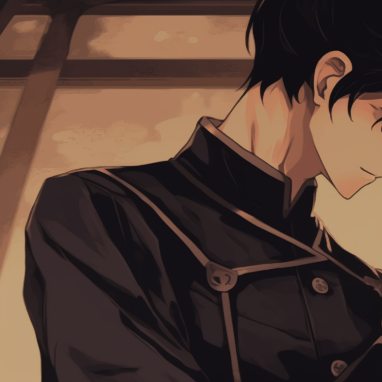 Two characters in ethereal wear, pastel hues and delicate detailing, looking towards each other. anime couples aesthetic matching pfp pfp for discord.