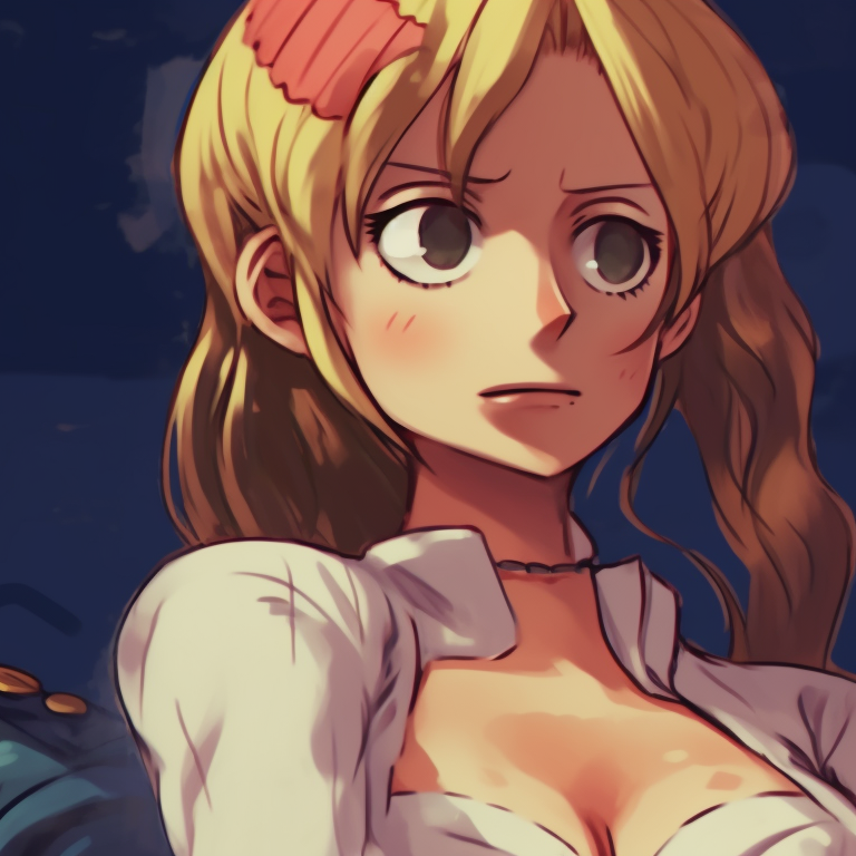 Two marine characters, uniformed attire and stern expressions, standing side by side. one piece matching pfp trends pfp for discord.