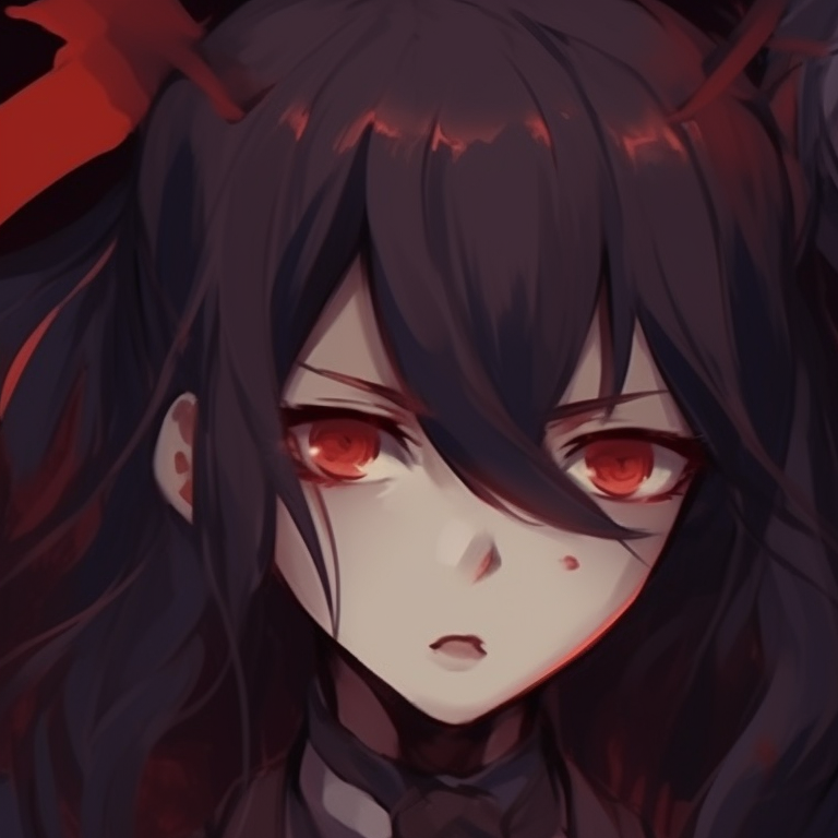 Characters as Frankenstein and Bride, muted colors and dark shading. halloween themed couple pfp ideas pfp for discord.