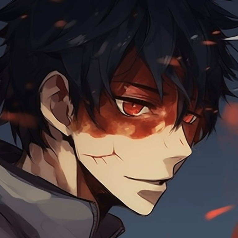 Two characters, satin-like features and calm expressions, fingers intertwined. trending bl matching pfp pfp for discord.