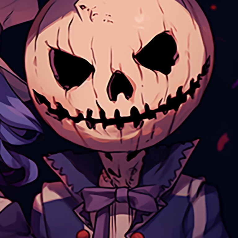 Silhouettes of two characters against a full moon backdrop, while costumes are shadowed, noticeable are pointy witch hats and capes. meme matching pfp with a spooky halloween theme pfp for discord.