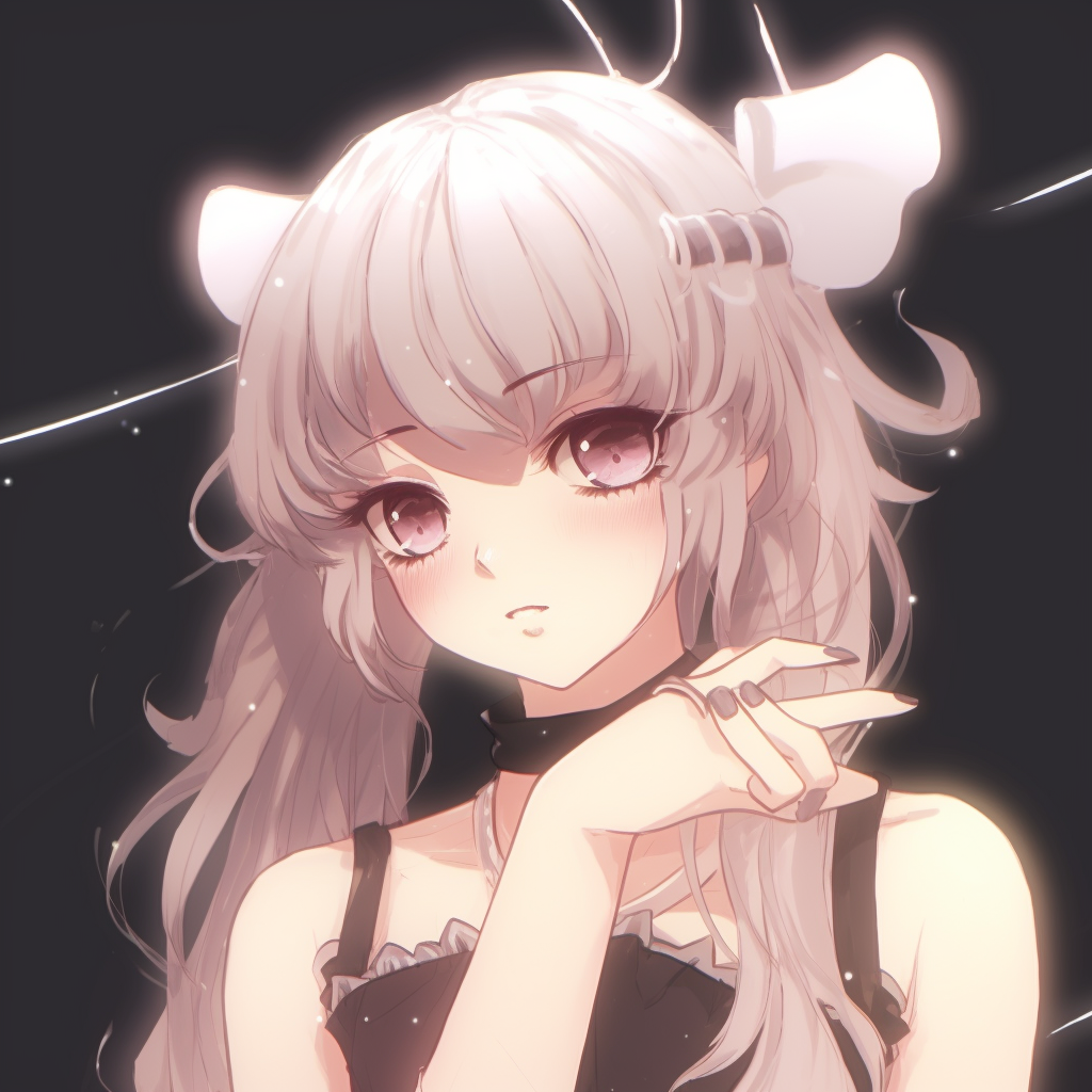 Sailor Moon holding her iconic crescent moon wand, displayed using bright colours and bold outlines. unseen y2k anime pfp