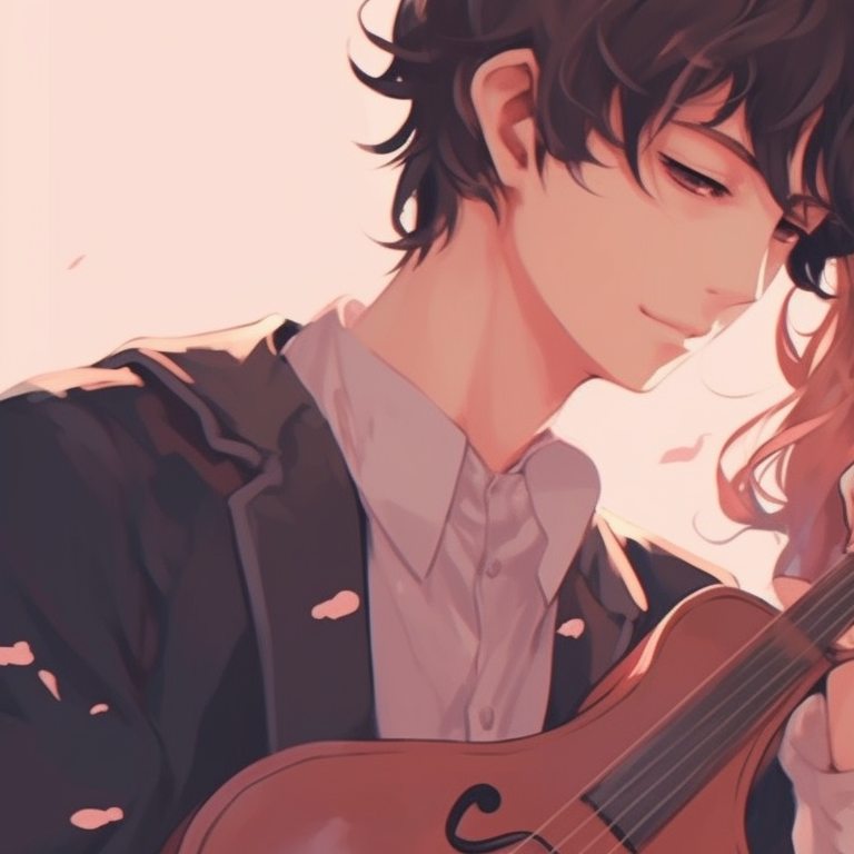 Male and female characters dressed in royal attire, detailed designs, use of vibrant and elaborate colors classic matching pfp couples pfp for discord.