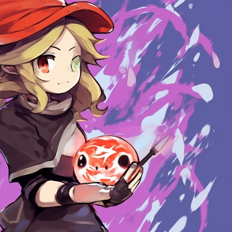 Two trainers encountering a ghost Pokémon, pastel color scheme with shocked expressions. iconic pokemon matching pfp pfp for discord.