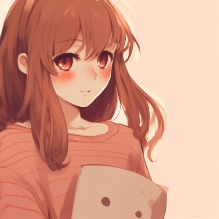 Two characters entwined, soft colors and delicate lines. inspiring matching pfp for dedicated couples pfp for discord.