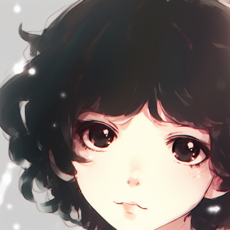 Two characters maintaining eye contact, symmetrical body language, vibrant yet soothing color palette. ideal instagram cute matching pfp for friends pfp for discord.