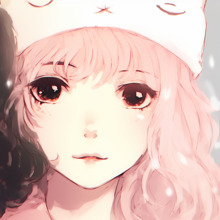 Two characters maintaining eye contact, symmetrical body language, vibrant yet soothing color palette. ideal instagram cute matching pfp for friends pfp for discord.