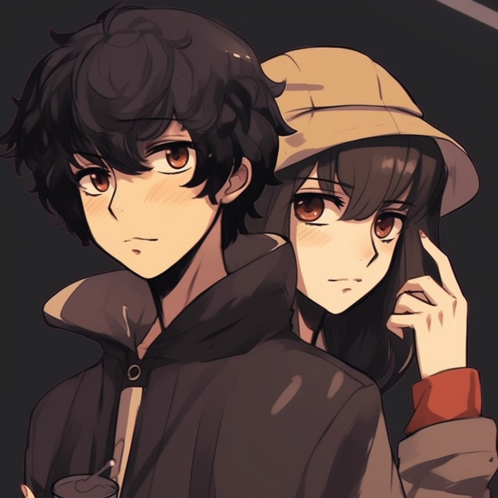 Cowboy Bebop main characters in profile picture, minimal background and character-centered design. classic anime matching pfp for best friends