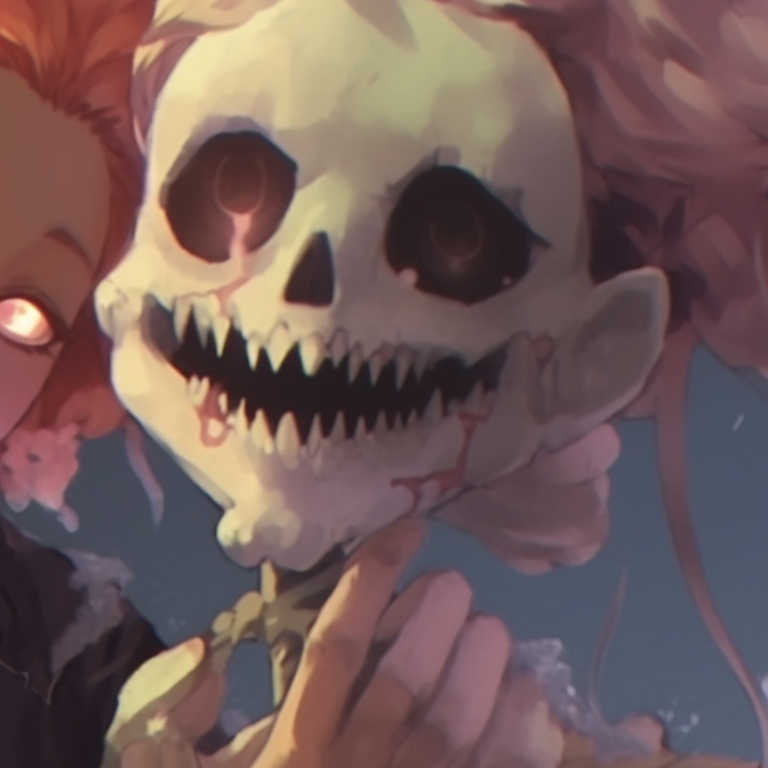 A pair of witches, surrounded by vibrant and commanding magical auras, standing in a dimly lit space. non anime matching halloween theme profiles pfp for discord.