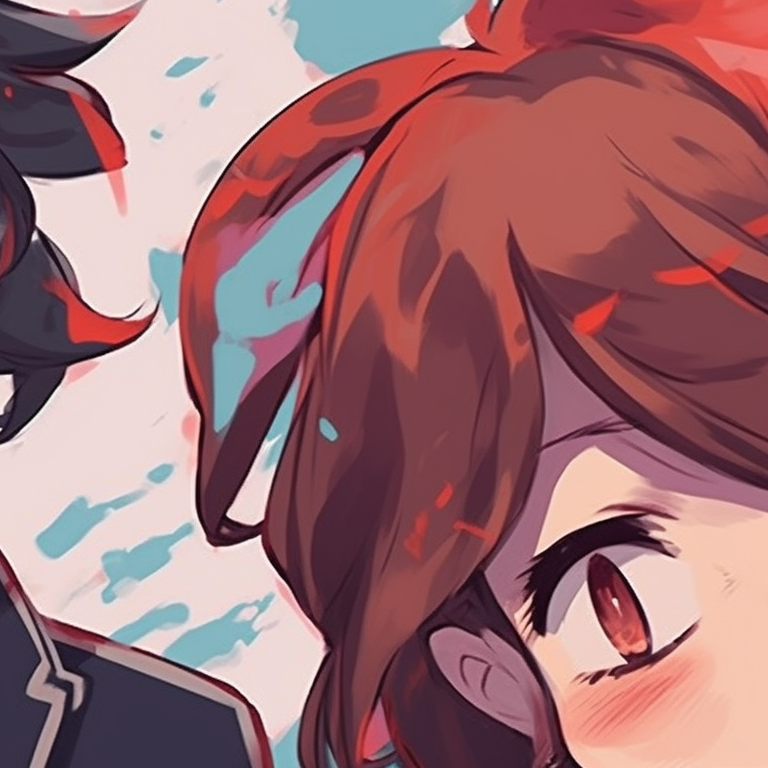 Two characters, ethereal glow and fairy wings, whispering secrets. top matching pfps for friends pfp for discord.