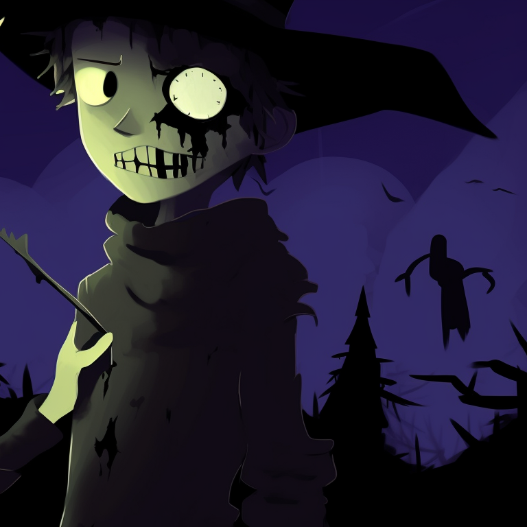 Tweek and Craig in matching adorable monster outfits, vibrant and contrasting colors, playful mood. tweek and craig halloween theme pfp ideas pfp for discord.